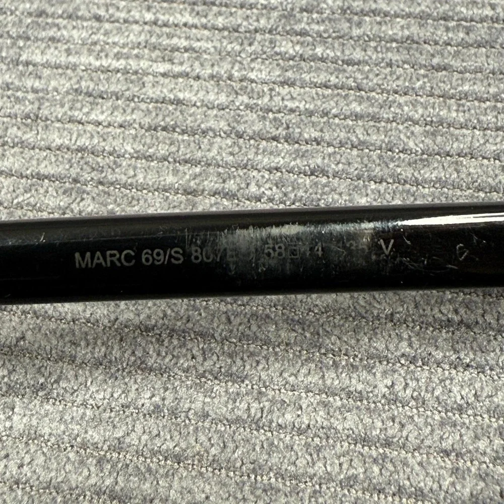 Marc‎ Jacobs MARC 69/S 807 Y2k Sunglasses Black Butterfly Cateye 58-14-125